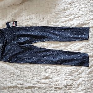 Reebok 7/8 high rise leopard legging, NWT, small